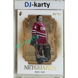 24/25 LC Repre série 2 Collectors Edition #NG-19 Marcel Sakáč Netguards xx/40