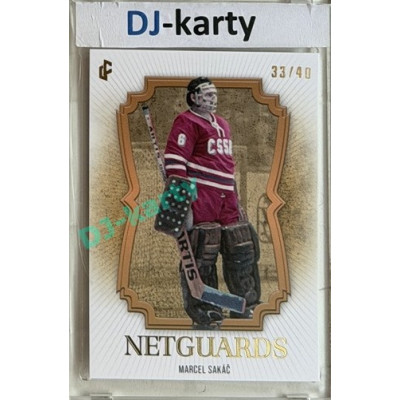 24/25 LC Repre série 2 Collectors Edition #NG-19 Marcel Sakáč Netguards xx/40