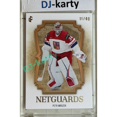 24/25 LC Repre série 2 Collectors Edition #NG-28 Petr Mrázek Netguards xx/40