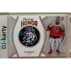 24/25 LC Repre série 2 Collectors Edition #COH-29 Petr Mrázek Crest of Honor - Collectors version Gold xx/27