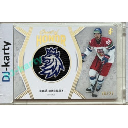 24/25 LC Repre série 2 Collectors Edition #COH-05 Tomáš Kundrátek Crest of Honor - Collectors version Gold xx/27