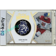 24/25 LC Repre série 2 Collectors Edition #COH-04 Jakub Krejčík Crest of Honor - Collectors version Gold xx/27