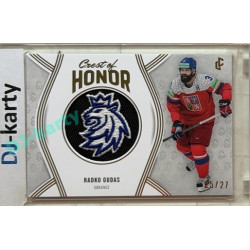 24/25 LC Repre série 2 Collectors Edition #COH-26 Radko Gudas Crest of Honor - Collectors version Gold xx/27