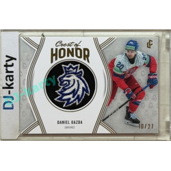 24/25 LC Repre série 2 Collectors Edition #COH-08 Daniel Gazda Crest of Honor - Collectors version Gold xx/27