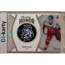 24/25 LC Repre série 2 Collectors Edition #COH-25 Ondřej Palát Crest of Honor - Collectors version Gold xx/27