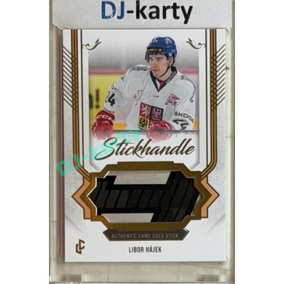 24/25 LC Repre série 2 Collectors Edition #SH-35 Libor Hájek Stickhandle Gold 06/12
