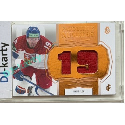 24/25 LC Repre série 2 Collectors Edition #FN-08 Jakub Flek Favourite Numbers Orange 29/30