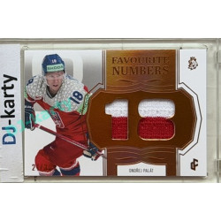 24/25 LC Repre série 2 Collectors Edition #FN-10 Ondřej Palát Favourite Numbers Orange 21/30