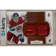 24/25 LC Repre série 2 Collectors Edition #FN-01 Martin Nečas Favourite Numbers Orange 28/30