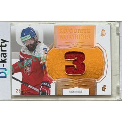 24/25 LC Repre série 2 Collectors Edition #FN-03 Radko Gudas Favourite Numbers Orange 28/30
