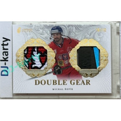24/25 LC Repre série 2 Collectors Edition #DG-08 Michal Řepík Double Gear Gold 16/19