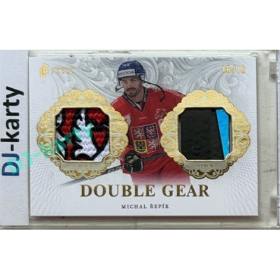 24/25 LC Repre série 2 Collectors Edition #DG-08 Michal Řepík Double Gear Gold 16/19
