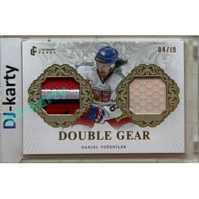 24/25 LC Repre série 2 Collectors Edition #DG-03 Daniel Voženílek Double Gear Gold 04/19