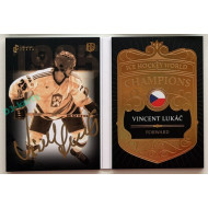 24/25 LC Repre série 2 Collectors Edition #BOL-09 Vincent Lukáč Booklet of Legacy Signature Gold 07/18