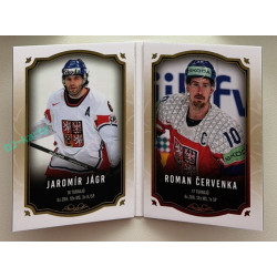 24/25 LC Repre série 2 Collectors Edition #RCH-07  Jaromír Jágr / Roman Červenka Booklet Records of Czech Republic 07/20