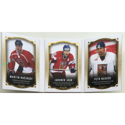 24/25 LC Repre série 2 Collectors Edition #RCH-12 Martin Ručinský / Jaromír Jágr / Petr Nedvěd Booklet Records of Czech Republic 06/20