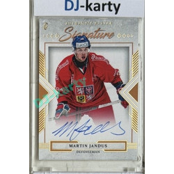 24/25 LC Repre série 2 Collectors Edition #AS-JAN Martin Jandus Update Signature Authentic Player Signature 2023/24 White 12/20