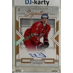 24/25 LC Repre série 2 Collectors Edition #AS-KNO Ronald Knot Update Signature Authentic Player Signature 2023/24 White 18/12