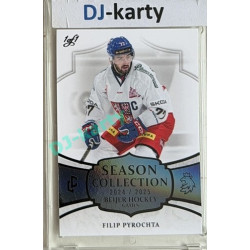 24/25 LC Repre série 2 Collectors Edition #BHG-09 Filip Pyrochta Season Collection Baijer Hockey Games 2025 Black 1/1
