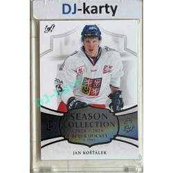 24/25 LC Repre série 2 Collectors Edition #BHG-04 Jan Košťálek Season Collection Baijer Hockey Games 2025 Black 1/1