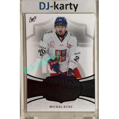 24/25 LC Repre série 2 Collectors Edition #BHG-16 Michal Kunc Season Collection Baijer Hockey Games 2025 Black 1/1
