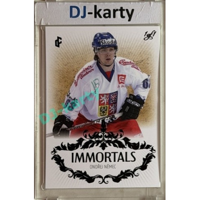 24/25 LC Repre série 2 Collectors Edition #IM-36 Ondřej Němec Immortals Black 1/1