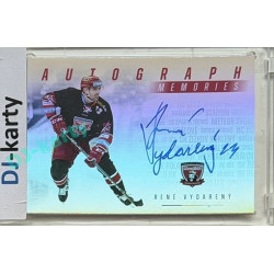 2025 MK 100 let na soutoku Hradec Králové #AM-11 René Vydarený Autograph Memories SILVER 1of25