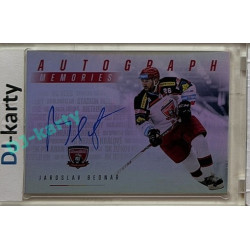 2025 MK 100 let na soutoku Hradec Králové #AM-08 Jaroslav Bednář Autograph Memories SILVER 1of25