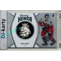 24/25 LC Repre série 2 Collectors Edition #COH-19 David Kämpf Crest of Honor - Expo Olomouc Turquoise 1/1