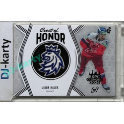 24/25 LC Repre série 2 Collectors Edition #COH-01 Libor Hájek Crest of Honor - Expo Olomouc Black 1/1
