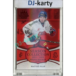 24/25 LC Repre série 2 Collectors Edition #BHG-20 Matyáš Filip Beijer Hockey Games 2025 Expo Olomouc Red 1/1