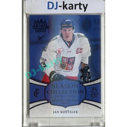 24/25 LC Repre série 2 Collectors Edition #BHG-04 Jan Košťálek Beijer Hockey Games 2025 Expo Olomouc Blue 1/1