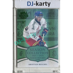 24/25 LC Repre série 2 Collectors Edition #CHG-18 Kristian Reichel Czech Hockey games 2025 Expo Olomouc Turquoise 1/1