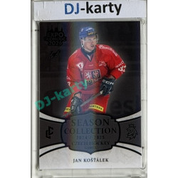 24/25 LC Repre série 2 Collectors Edition #CHG-07 Jan Košťálek Czech Hockey games 2025 Expo Olomouc Black 1/1