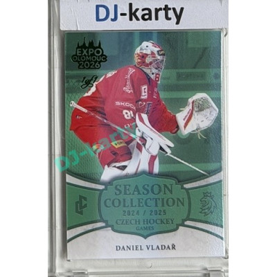 24/25 LC Repre série 2 Collectors Edition #CHG-31 Daniel Vladař Czech Hockey games 2025 Expo Olomouc Turquoise 1/1
