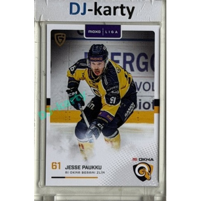 2025/26 Goal Cards Maxa liga #ZLI-11 Jesse Paukku Canvas