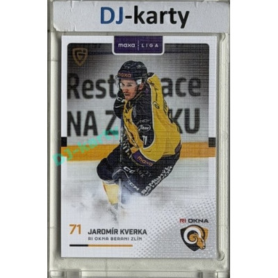 2025/26 Goal Cards Maxa liga #ZLI-13 Jaromír Kverka Canvas