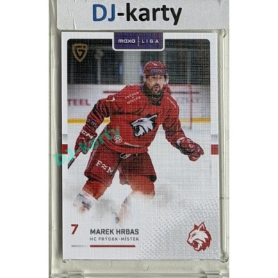 2025/26 Goal Cards Maxa liga #FMI-04 Marek Hrbas Canvas