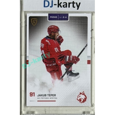 2025/26 Goal Cards Maxa liga #FMI-07 Jakub Teper Canvas