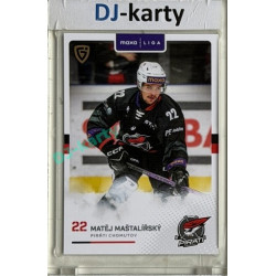 2025/26 Goal Cards Maxa liga #CHOM-12 Matěj Maštalířský Canvas