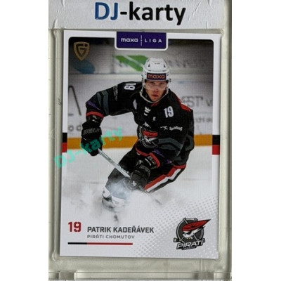 2025/26 Goal Cards Maxa liga #CHOM-03 Patrik Kadeřávek Canvas