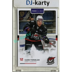 2025/26 Goal Cards Maxa liga #CHOM-10 Karri Forsblom Canvas