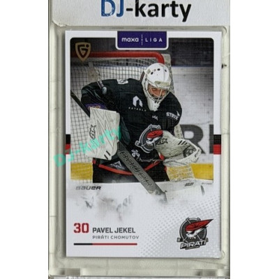 2025/26 Goal Cards Maxa liga #CHOM-01 Pavel Jekel Canvas
