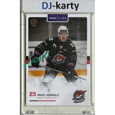 2025/26 Goal Cards Maxa liga #CHOM-14 Pavel Kordule Canvas
