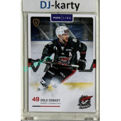 2025/26 Goal Cards Maxa liga #CHOM-09 Cole Coskey Canvas