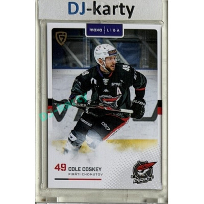 2025/26 Goal Cards Maxa liga #CHOM-09 Cole Coskey Canvas