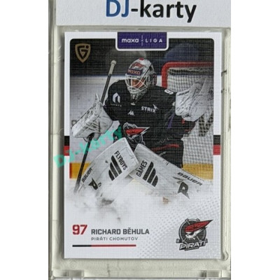 2025/26 Goal Cards Maxa liga #CHOM-02 Richard Běhula Canvas
