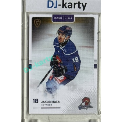 2025/26 Goal Cards Maxa liga #TAB-14 Jakub Matai Canvas
