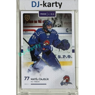 2025/26 Goal Cards Maxa liga #TAB-02 Matěj Žajdlík Canvas