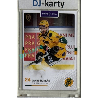 2025/26 Goal Cards Maxa liga #VSE-07 Jakub Ďurkáč Canvas